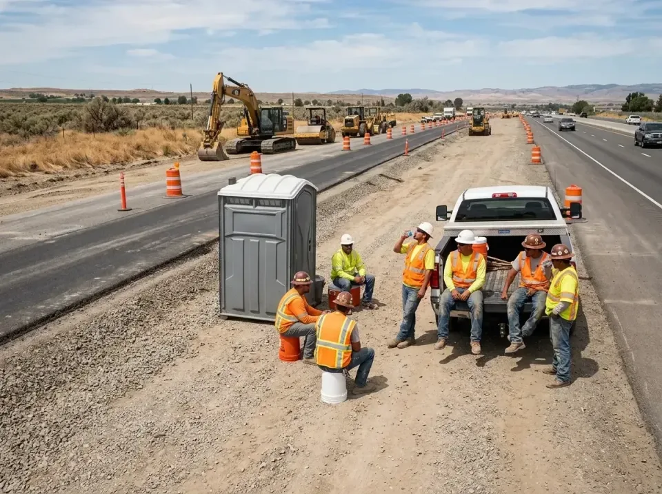 highway-road-construction-crew-007 — frequently asked questions, Porta Potty and Restroom Rentals in Whiting, IN